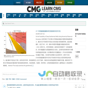 Learn CMG – 分享、交流CMG数值模拟软件使用经验