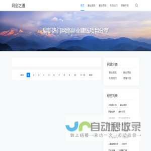 网创之道 - 最新热门网络副业项目分享
