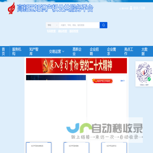 高新区知识产权公共服务平台