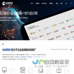 东莞网站建设_小程序商城制作_SEO优化推广-向扬网络公司