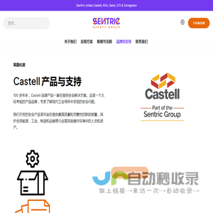 Sentric品牌：Castell 产品与支持-提供安全联锁解决方案-安全联锁系列产品 – Sentric 安全联锁专注安全解决方案