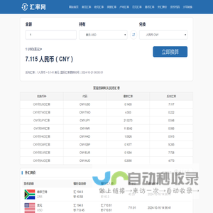 美元兑人民币汇率_美元欧元英镑最新外汇牌价_
        汇率网